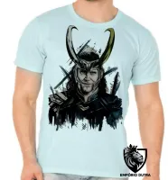 Camiseta adulto ou infantil loki vilão thor vingadores avengers - Foto 5