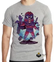 Camiseta adulto ou infantil Magneto x men vilão marvel xavier - Foto 3