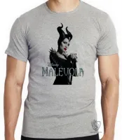 Camiseta adulto ou infantil Malévola cajado vilã disney bruxa - Foto 3