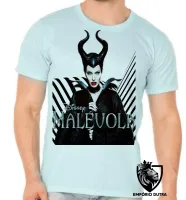 Camiseta adulto ou infantil Malévola vilã disney bruxa - Foto 5