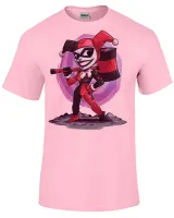Camiseta adulto ou infantil ARLEQUINA PALHAÇO coringa batman - Foto 4