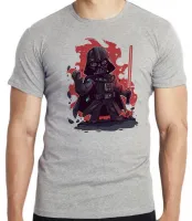 Camiseta adulto ou infantil darth vader vilão star wars - Foto 3