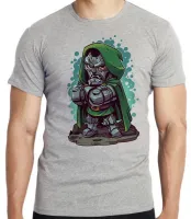 Camiseta adulto ou infantil DR DESTINO vilão 4 fantastico - Foto 3