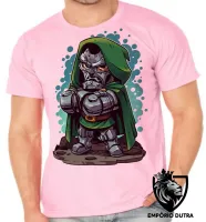 Camiseta adulto ou infantil DR DESTINO vilão 4 fantastico - Foto 4