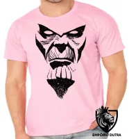 Camiseta adulto ou infantil Thanos rosto vingadores avengers - Foto 2