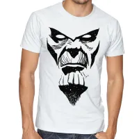 Camiseta adulto ou infantil Thanos rosto vingadores avengers - Foto 3