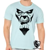 Camiseta adulto ou infantil Thanos rosto vingadores avengers - Foto 5