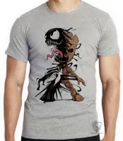 Camiseta adulto ou infantil venom homem aranha groot marvel guardioes galaxia - Foto 4