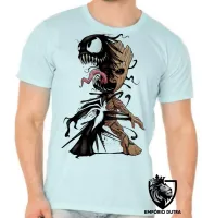 Camiseta adulto ou infantil venom homem aranha groot marvel guardioes galaxia - Foto 5