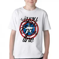 Camiseta adulto ou infantil Capitão América escudo end line - Foto 3
