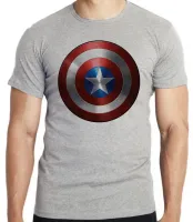 Camiseta adulto ou infantil capitao america escudo marvel - Foto 4