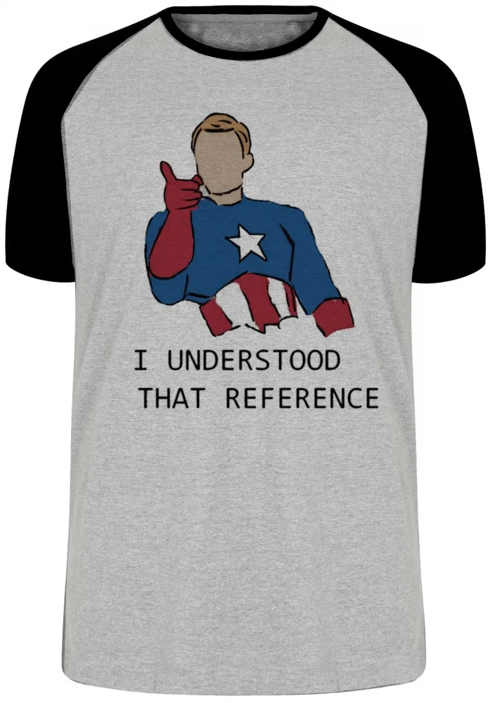 Camiseta adulto ou infantil Capitão América understood vingadores Imagem