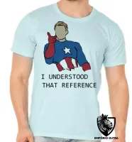 Camiseta adulto ou infantil Capitão América understood vingadores - Foto 5