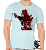 Camiseta adulto ou infantil Deadpool super herói Marvel - Foto 5