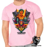 Camiseta adulto ou infantil Guardiões da Galáxia colorido - Foto 2