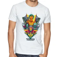 Camiseta adulto ou infantil Guardiões da Galáxia colorido - Foto 3