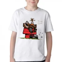 Camiseta adulto ou infantil Guardiões da Galáxia Rocket Groot Snoopy - Foto 2