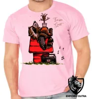 Camiseta adulto ou infantil Guardiões da Galáxia Rocket Groot Snoopy - Foto 4
