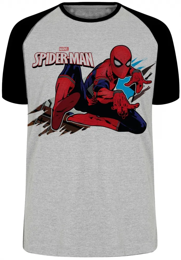 Camiseta adulto ou infantil Homem Aranha mãos spider man Imagem
