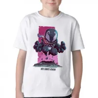 Camiseta adulto ou infantil homem aranha negro venom marvel vilão - Foto 3