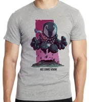 Camiseta adulto ou infantil homem aranha negro venom marvel vilão - Foto 4