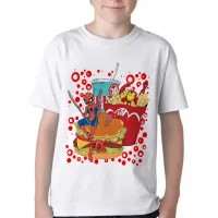 Camiseta adulto ou infantil Homem ferro aranha deadpool - Foto 2