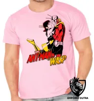 Camiseta adulto ou infantil Homem Formiga e Vespa abraço - Foto 2