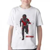 Camiseta adulto ou infantil Homem Formiga herói marvel - Foto 3