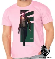Camiseta adulto ou infantil Logan Wolverine desenho - Foto 4