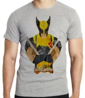Camiseta adulto ou infantil Logan Wolverine marvel x men - Foto 4