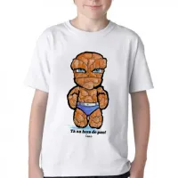Camiseta adulto ou infantil Coisa 4 quarteto fantastico - Foto 2