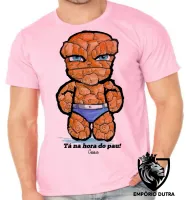 Camiseta adulto ou infantil Coisa 4 quarteto fantastico - Foto 4
