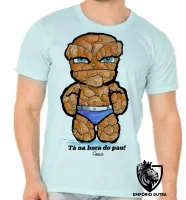 Camiseta adulto ou infantil Coisa 4 quarteto fantastico - Foto 5