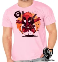 Camiseta adulto ou infantil dead pool super herói marvel - Foto 2