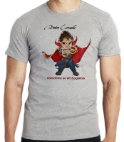 Camiseta adulto ou infantil Doutor Estranho super herói marvel - Foto 4