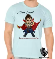 Camiseta adulto ou infantil Doutor Estranho super herói marvel - Foto 5