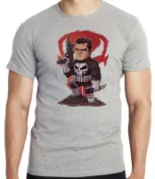 Camiseta adulto ou infantil JUSTICEIRO marvel punisher - Foto 4