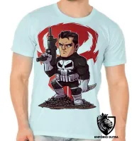 Camiseta adulto ou infantil JUSTICEIRO marvel punisher - Foto 5