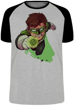 Camiseta adulto ou infantil lanterna verde liga justiça