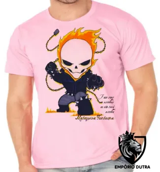 Camiseta adulto ou infantil Motoqueiro Fantasma moto harley - Foto 2