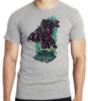Camiseta adulto ou infantil PANTERA negra black panther - Foto 4