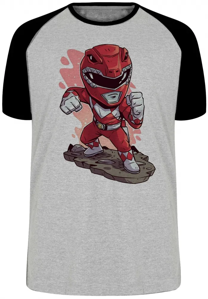 Camiseta adulto ou infantil POWER RANGER RED Imagem