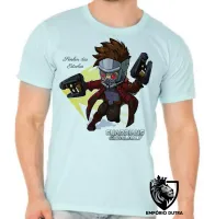 Camiseta adulto ou infantil Senhor Estrelas peter quill guardioes galaxia - Foto 5