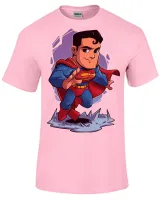 Camiseta adulto ou infantil super homem superman liga justiça - Foto 4