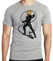 Camiseta adulto ou infantil Motoqueiro Fantasma corrente ghost rider - Foto 3