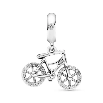 Berloque pendente bicicleta – Inspiração Pandora - Foto 2