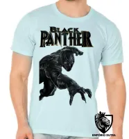 Camiseta adulto ou infantil pantera negra black panther vingadores - Foto 5