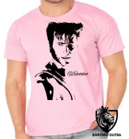 Camiseta adulto ou infantil Perfil Logan Wolverine x men marvel - Foto 2