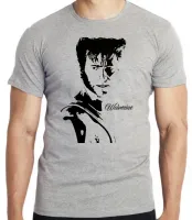 Camiseta adulto ou infantil Perfil Logan Wolverine x men marvel - Foto 4