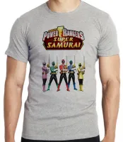 Camiseta adulto ou infantil power rangers super samurai herois - Foto 3